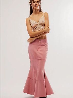 House of Sunny Dusty Pink Amore Tulip Skirt